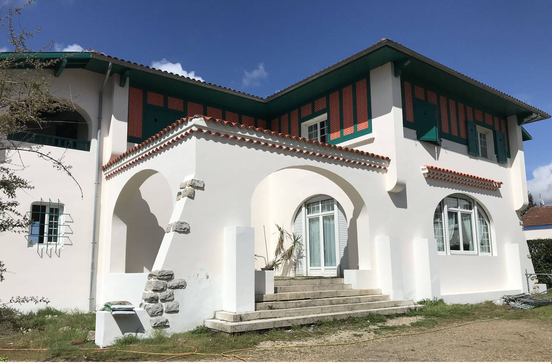 Maison rénovée par peintre