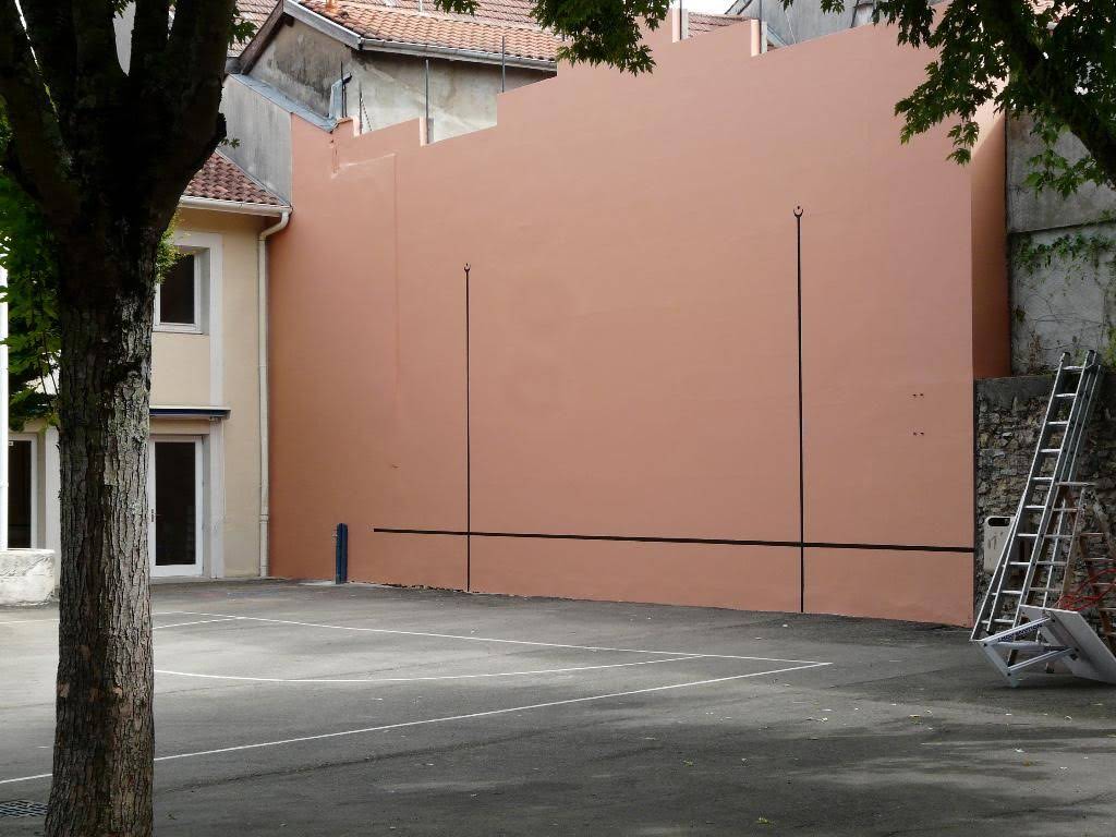 Peinture extérieure sur façade